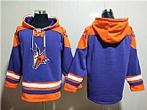 Arizona Coyotes Blank Purple Ageless Must-Have Lace-Up Pullover Hoodie,baseball caps,new era cap wholesale,wholesale hats